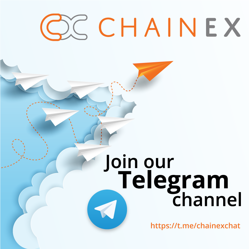 ChainEXIO's tweet photo. For all things ChainEX and Crypto related, become a member of ChainEX's Telegram Channel TODAY! https://t.co/C7Y9i0ErSN
#telegram #telegramchannel #telegrama #telegramtakeover #telegramer #TelegramIsBetter #ChainEX #community https://t.co/MynPmPJi1g