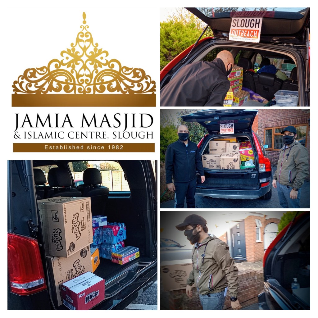 SloughOutreach's tweet photo. We so greatful to brother Faheem at Stoke Poges Lane Masjid #JMICSlough for providing a car load of essential donations for our community service @SloughOutreach
#TogetherForOurCommunity
#ThankYou 🙏🏼💙
#BetterTogether #OneSlough https://t.co/qMRw4IbEy9