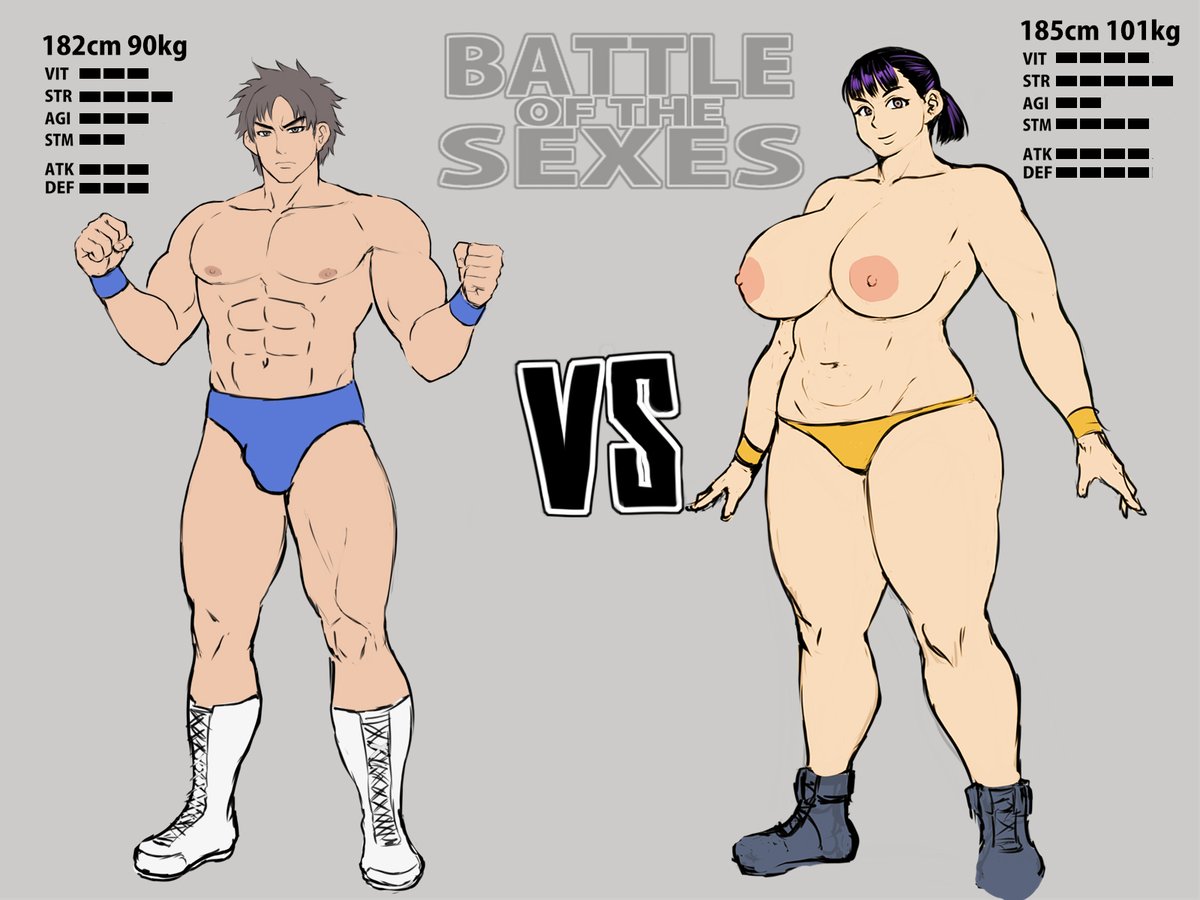 女体と男体を並べるだけでこんな妄想ができちゃう
あとパラメーターとか比較してあっ負けてる!ってやるのも好き
・・・という落書きです
だれかこんなゲーム作って(他力本願) 