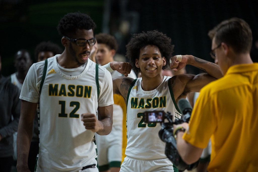 ByGeorgeGMU's tweet photo. Senior Night/Afternoon @gregcali_33 @J_temp10 @_javon23 @Aj12Wilson 

Let’s get that W https://t.co/xQ8nNPGVda