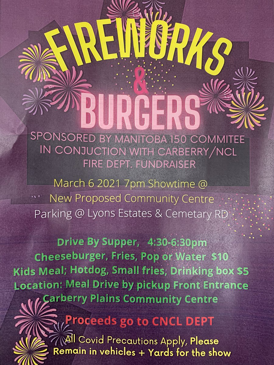 7 more sleeps until you can come get a rink burger.......