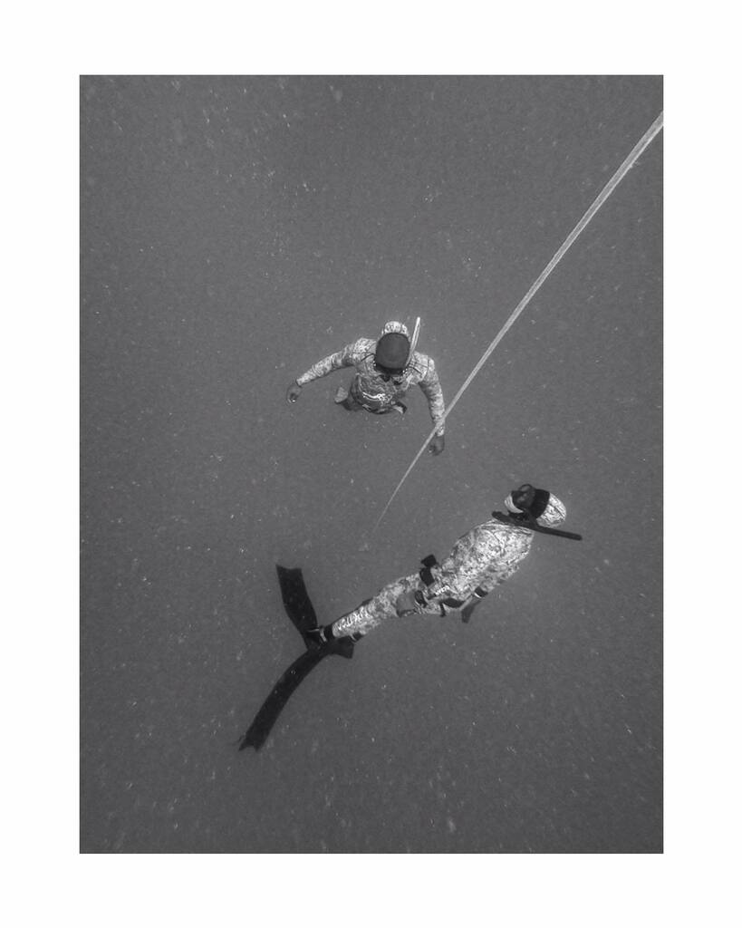 The Buddy system says “don’t go alone”

Free diving training with <a href="/heiko/">Heiko Hebig</a>.travels 
Photo by <a href="/julianereissig/">Juliane Reissig</a> 

#freediving #apnea instagr.am/p/CLzfxt5J_un/