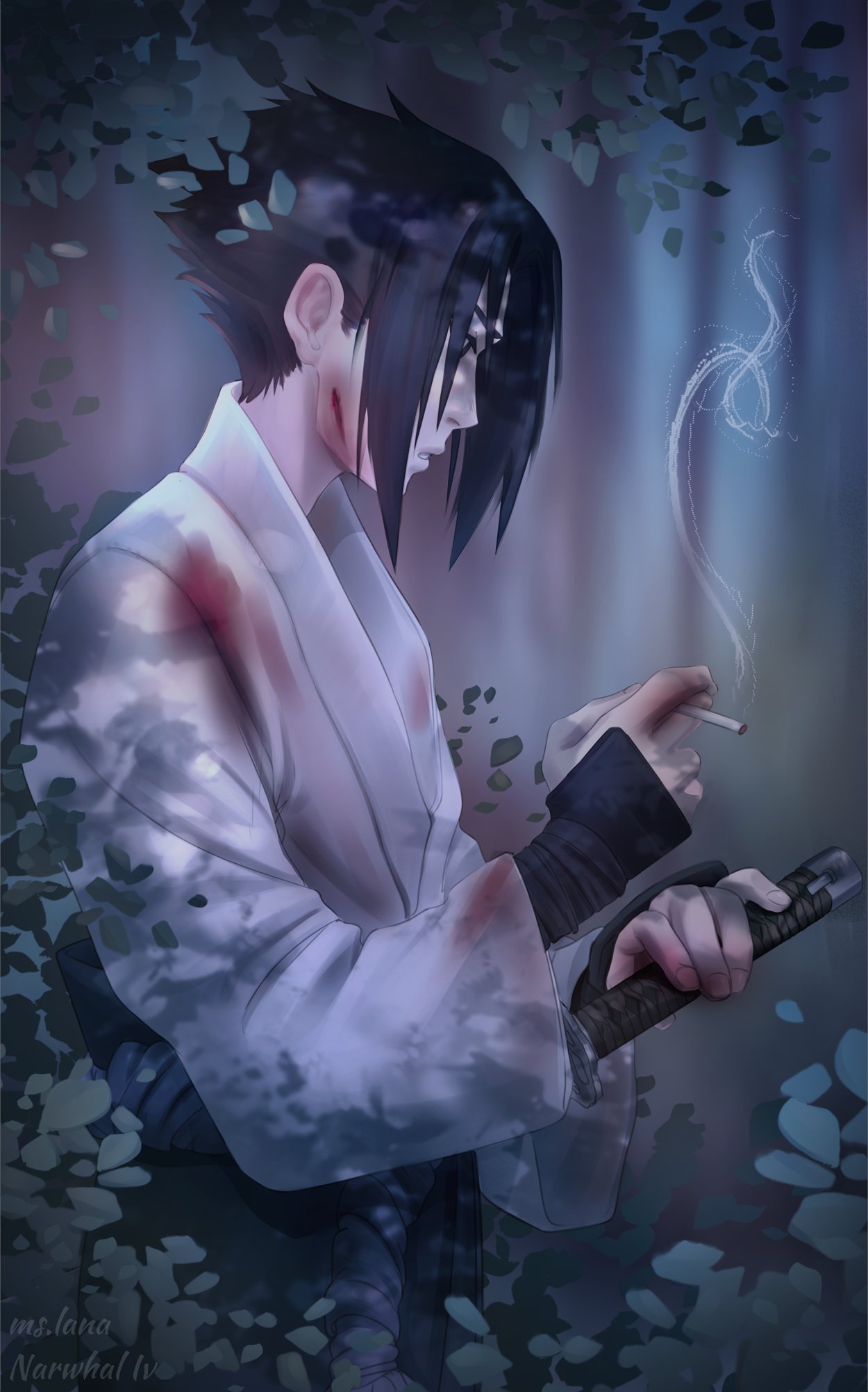 Narwhal Iv Kollab S Ms Lana Art 香燐 Naruto Sasuke T Co Vcls5uj6hh Twitter