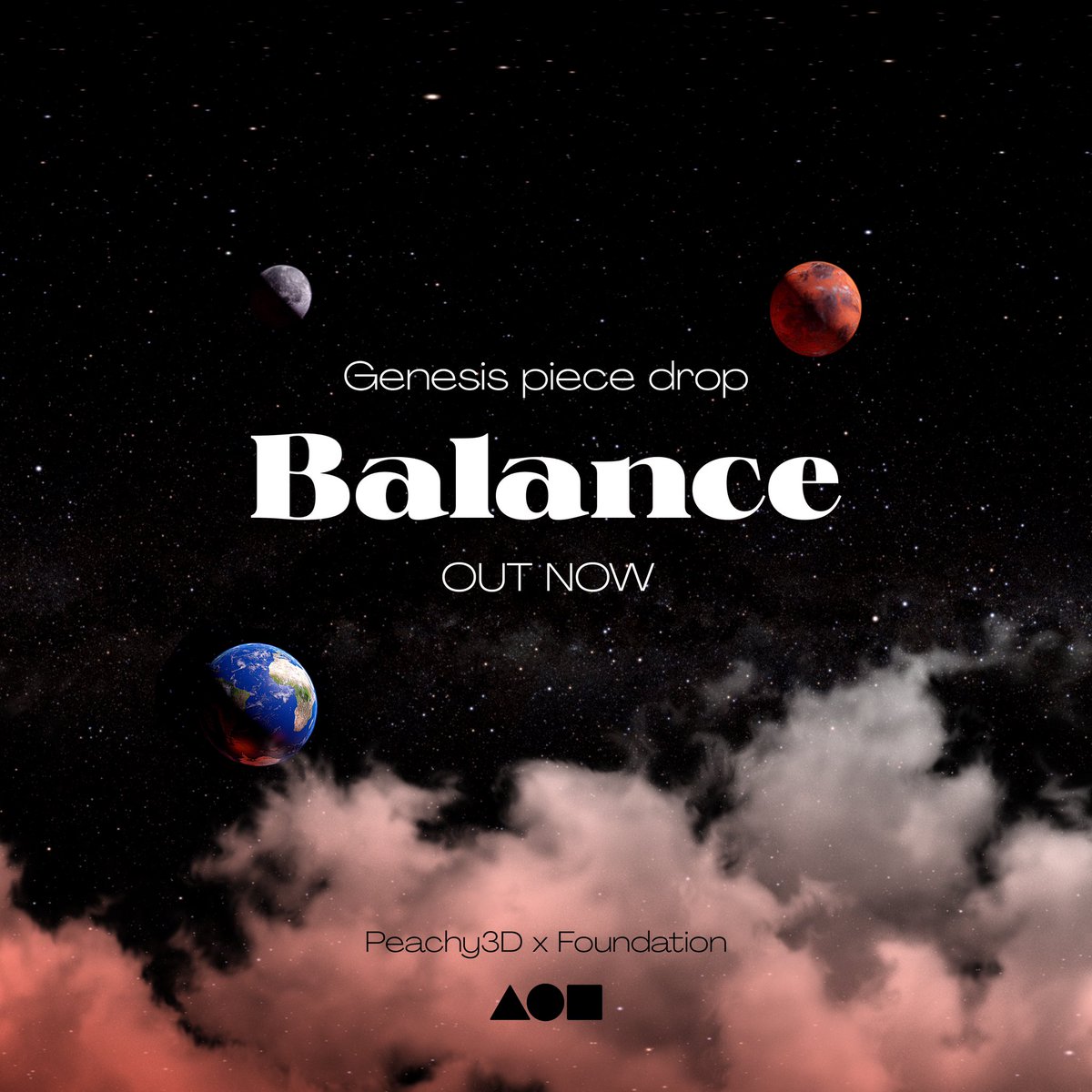 My genesis piece is live on @withFND! 🌐🧡

→ foundation.app/peachy3d/balan…

#NFT #WomxnWhoNft #cryptoart