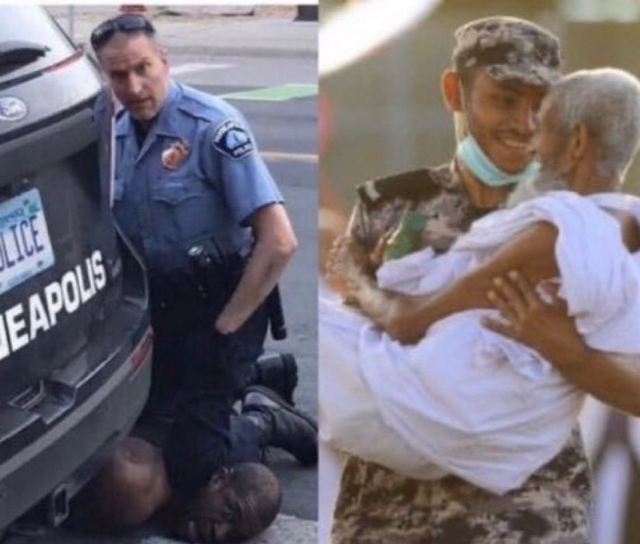 #السعوديه_العظمي
#JamalKhashoggi
#MBS 
The difference between Saudi values ​​and American values