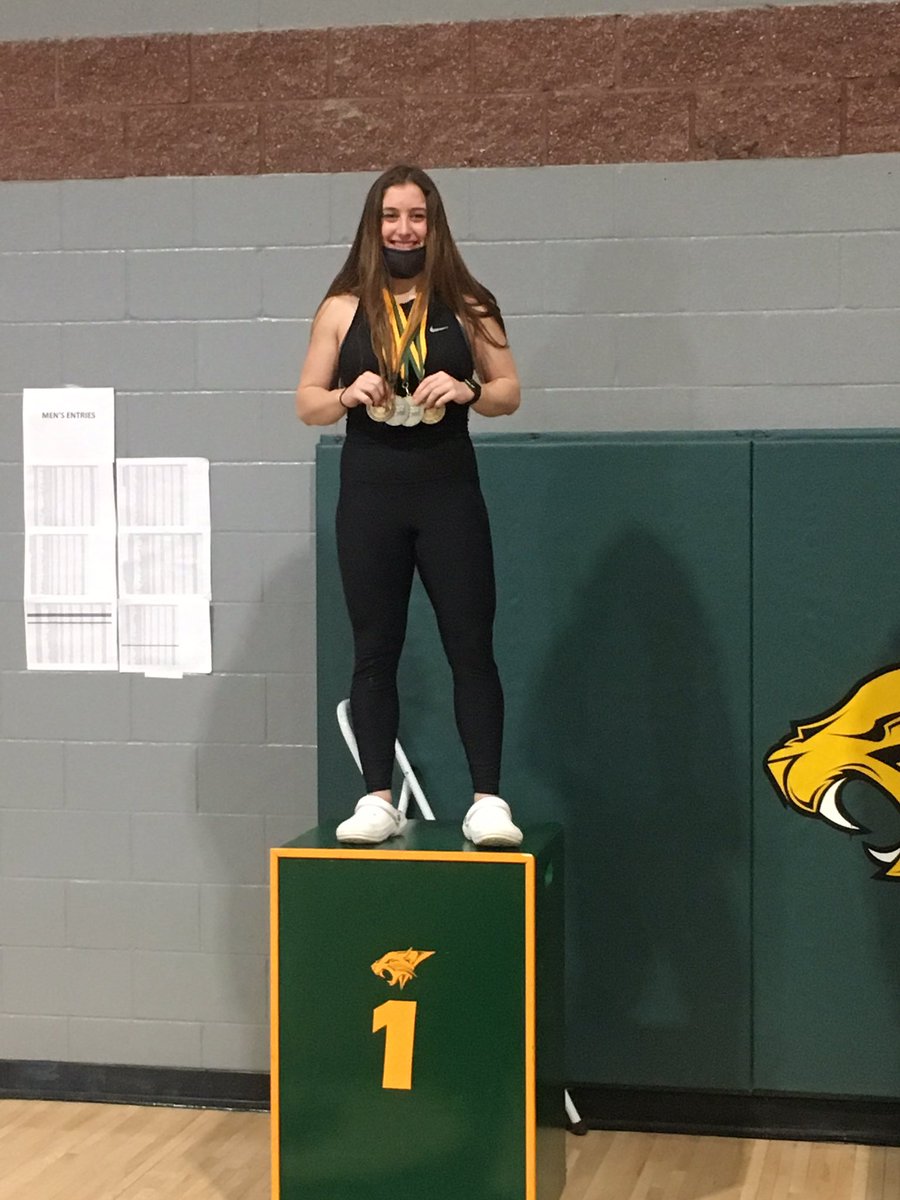 Mackenzie Weaver wins the Women's 148 Overall for the 3rd year in a row with a #MeetRecord total of 660 lbs! #LVPower #WorkHardHaveFun #BeastMode #RecordSetting #3Peat