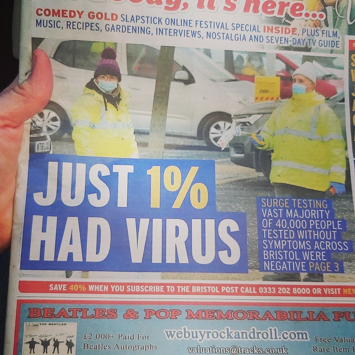 NewMumOnline's tweet image. Bristol Weekend Post today