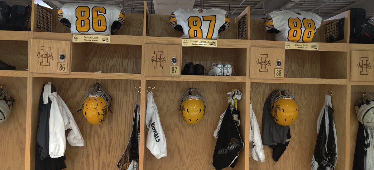 IdahoEquipment's tweet photo. All set up and ready to go for the first @VandalFootball game in far too long! #GoVandals https://t.co/5diENnv8EV