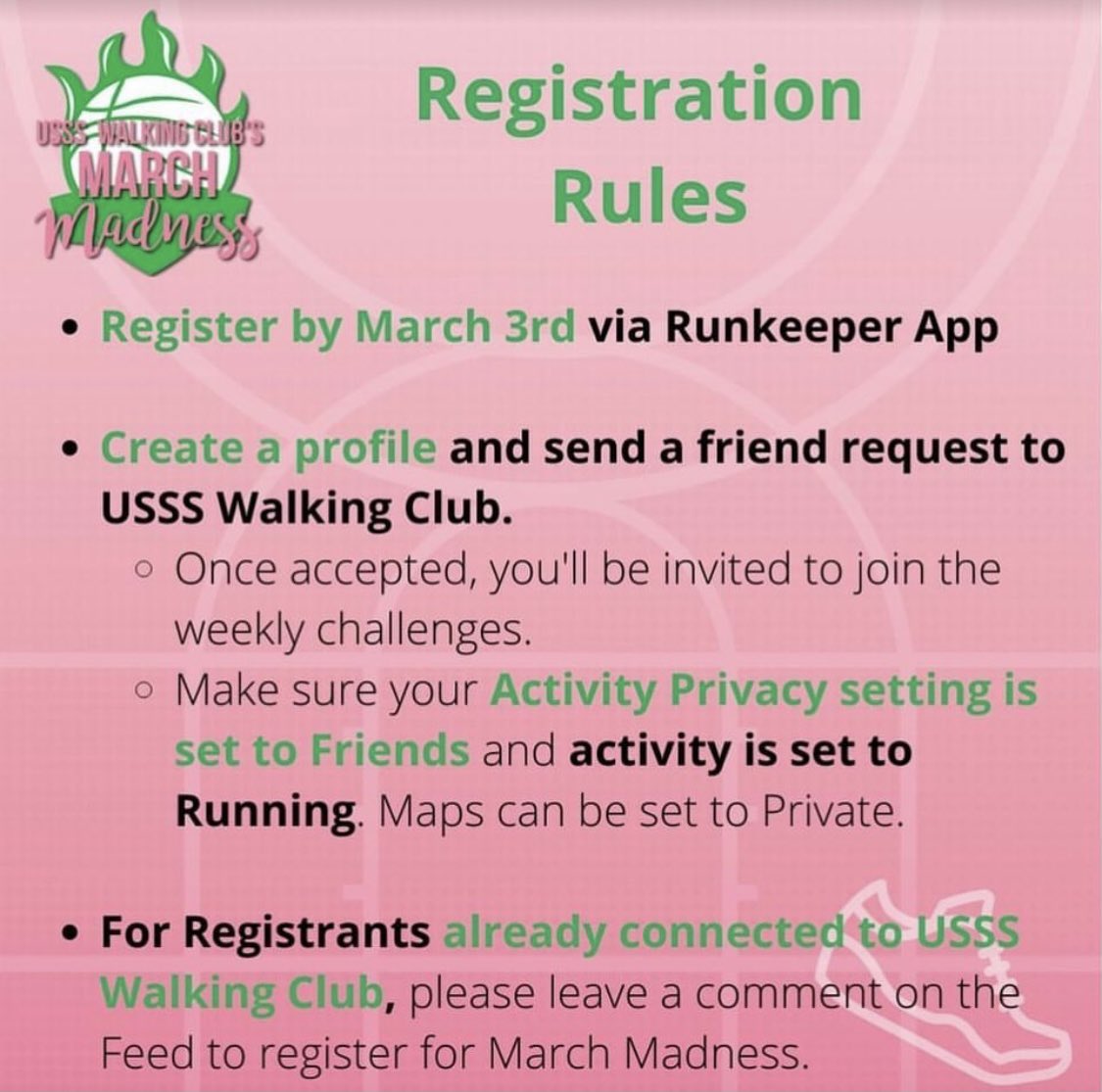 AKA_UEO's tweet photo. Register by March 3rd for our #MarchMadness tournament.

Participants will be assigned to teams during Bracket Selection. Each team will complete challenges for Bragging Rights. A champion will be crowned on April 5th.

Register here: https://t.co/EL1cFdNxRA

#USSWalking #UEOFire https://t.co/9sx7lX91kn