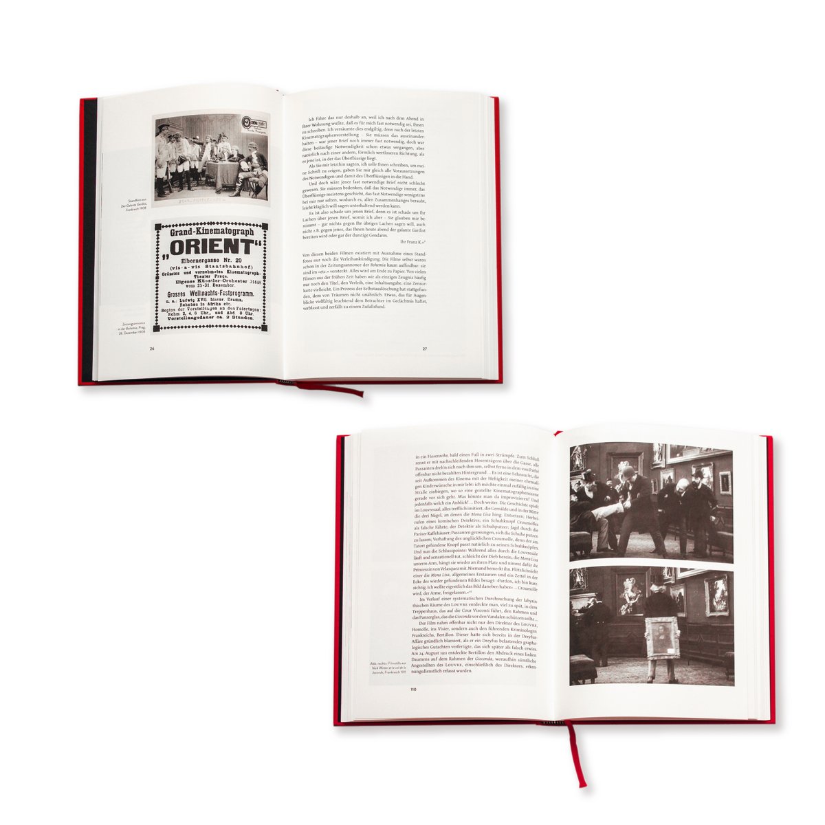 CarstenAermes's tweet photo. Layout and design for the reissue of Hanns Zischler ’s famous book »Kafka geht ins Kino«, published by @GalianiBerlin.

#bookdesign #buchgestaltung #kioskroyal #carstenaermes #hannazeckau #kafkagehtinskino    #kafka #hannszischler #typography #layout #galianiverlag https://t.co/SF0LkOmat9