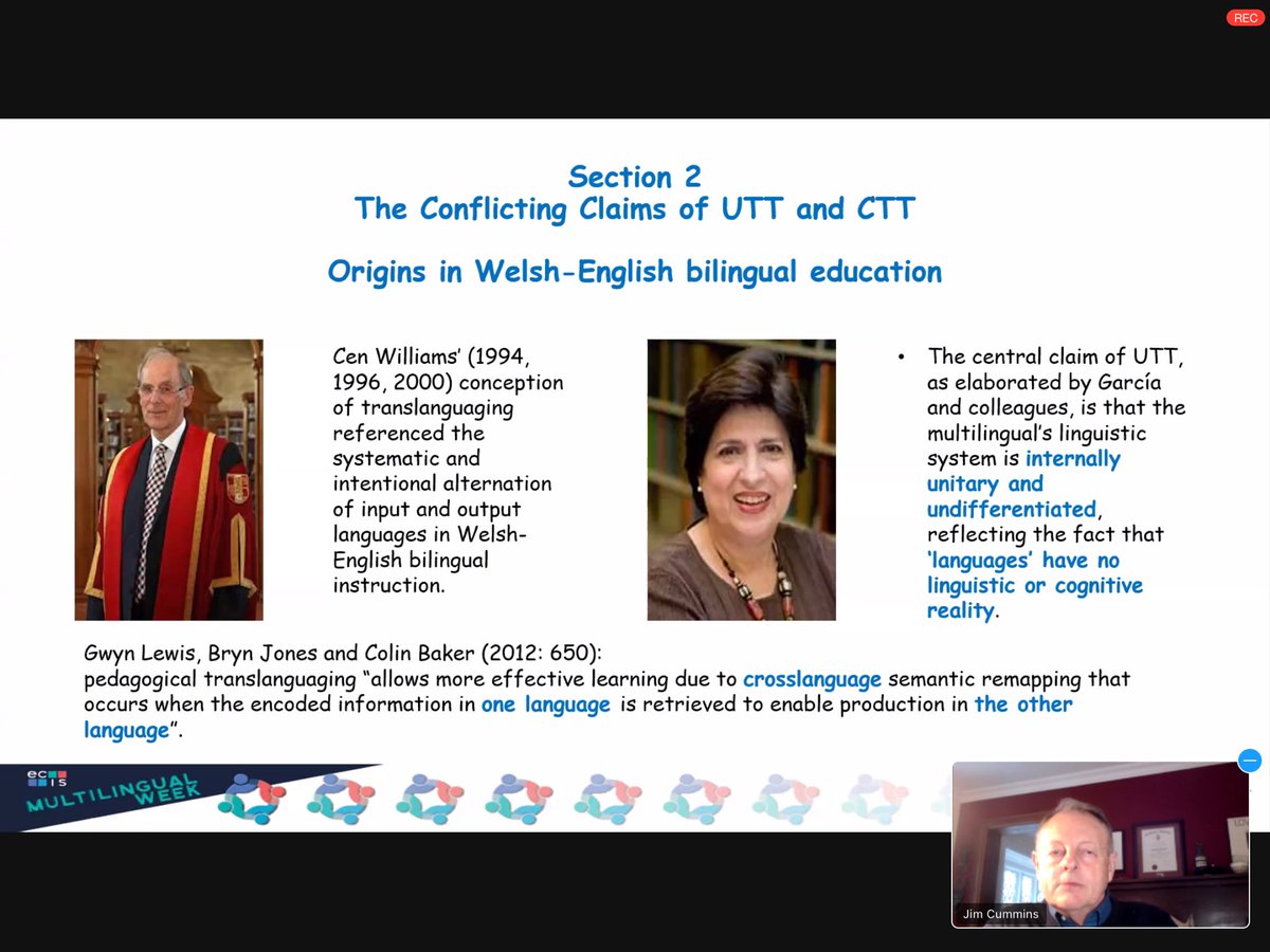 Thank you Jim Cummins for your thought provoking presentation. Thank you to @ECISMLIE for a wonderful week filled with a variety of professional dialogue focused on #multilingualism #pedagogy #DiversityandInclusion #inspiringideas #MLIEWEEK