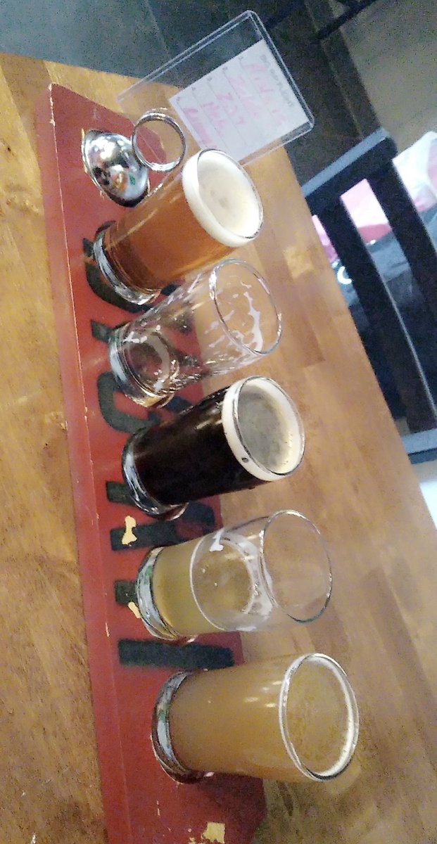 So, self smack🤦‍♂️, I literally haven't been here since 2013, I believe. BIG RIP-ping mistake! Mighty good beers! And the horror movie themes! OMG, I'm in love! Sooooo my jam! <a href="/BigRipBeer/">Big Rip Brewing Co</a>