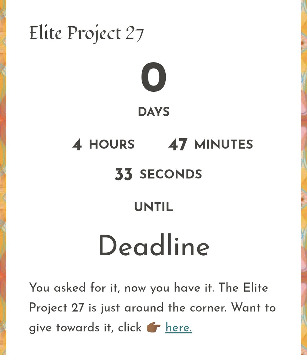 Sukyna12's tweet image. Elites should we run  a 1k-5k challenge?
#ElitesWeekend