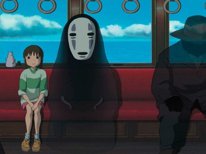literlandweb1's tweet image. "Nada de lo que sucede se olvida, incluso si ya no lo recuerdas".
"El viaje de Chihiro", Hayao Miyazaki