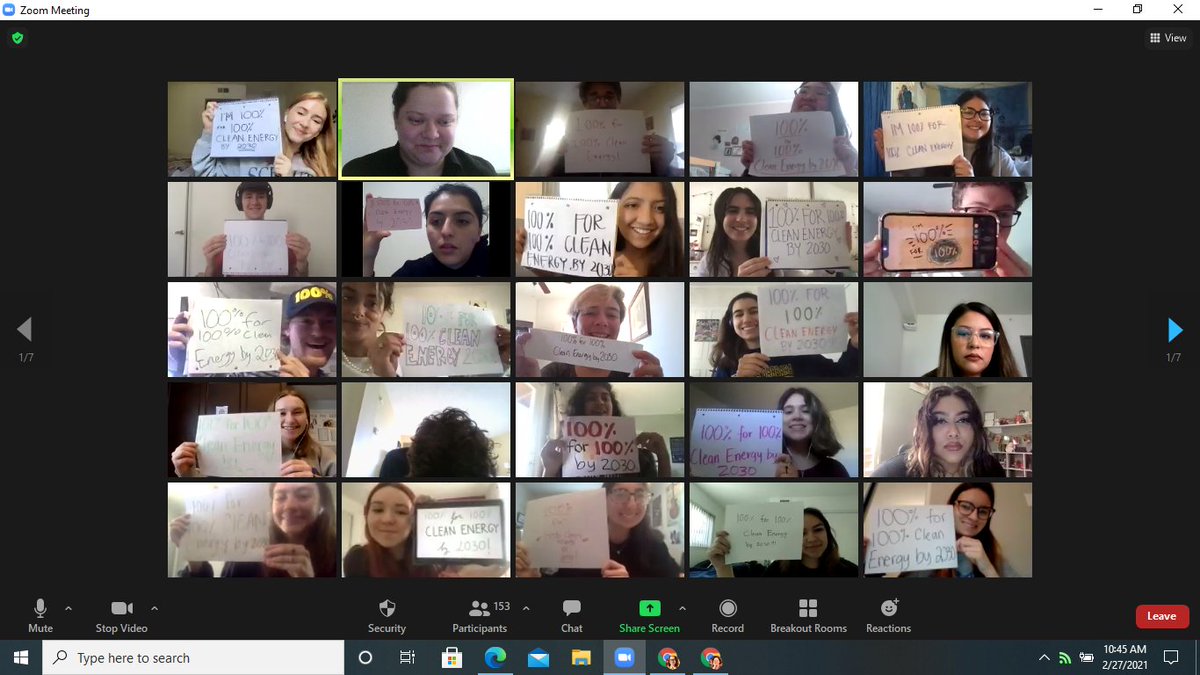 CALPIRGStudent's tweet photo. Over 150 @UofCalifornia students are spending this weekend getting ready to meet with legislators calling on @GavinNewsom to commit CA to 100% clean energy by 2030! We're 100% for 100% #ClimateAction https://t.co/v0rkSlWnZa