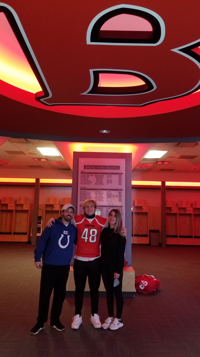 AustinWelton11's tweet photo. Thank you to @Coach_Schroeder and @CoachMCEllis for a great visit at @BenUFootball. Thank you for hosting me! https://t.co/v0pxv1l6Ym