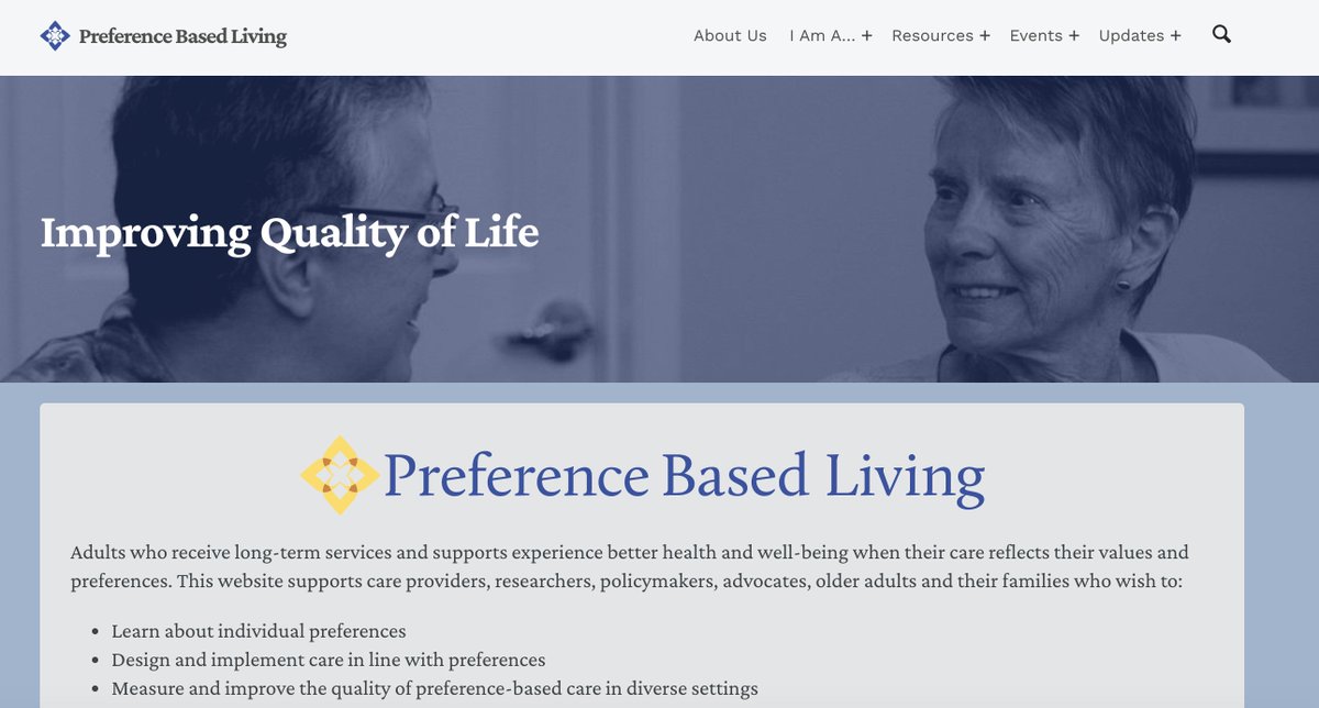 PrefBasedLiving's tweet photo. Don't forget to check out our new website we developed and designed this past year! We keep it up to date and filled with information. Check it out here! https://t.co/bkzxsEZPs8 #PBL #personcenteredcare https://t.co/Sy8KZkMhUH
