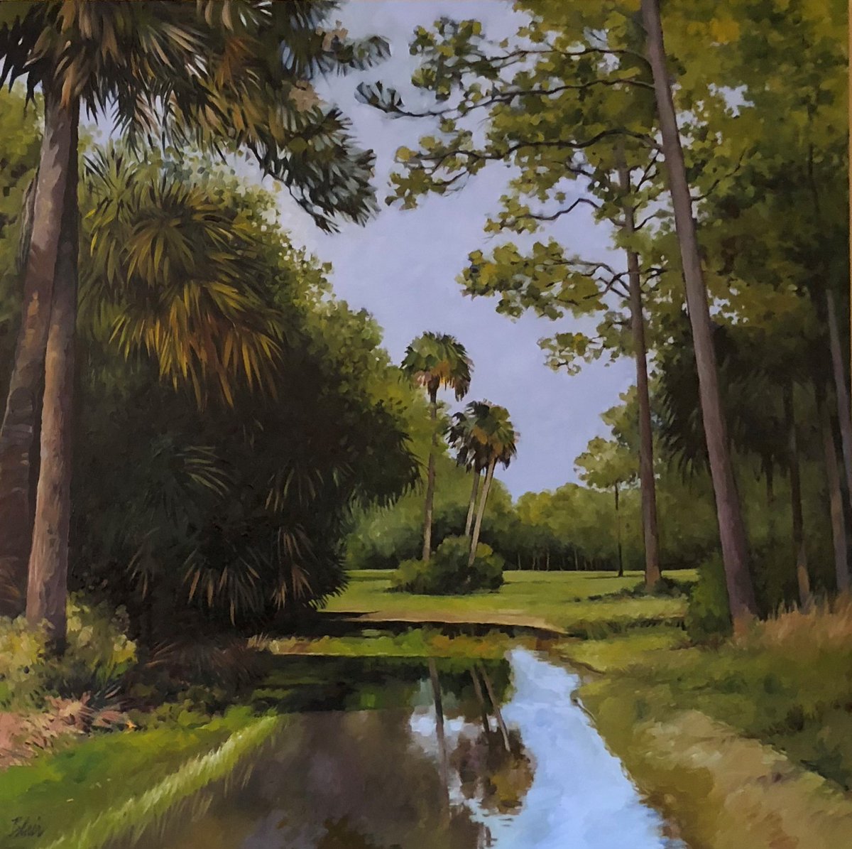 MMgallery's tweet image. "St. Vincent Island" by #EleanorBlair just recently arrived in the gallery and is now available! 🌴 Visit Blair's page on our website here: ow.ly/pi4350DL8PO for more info or to inquire.