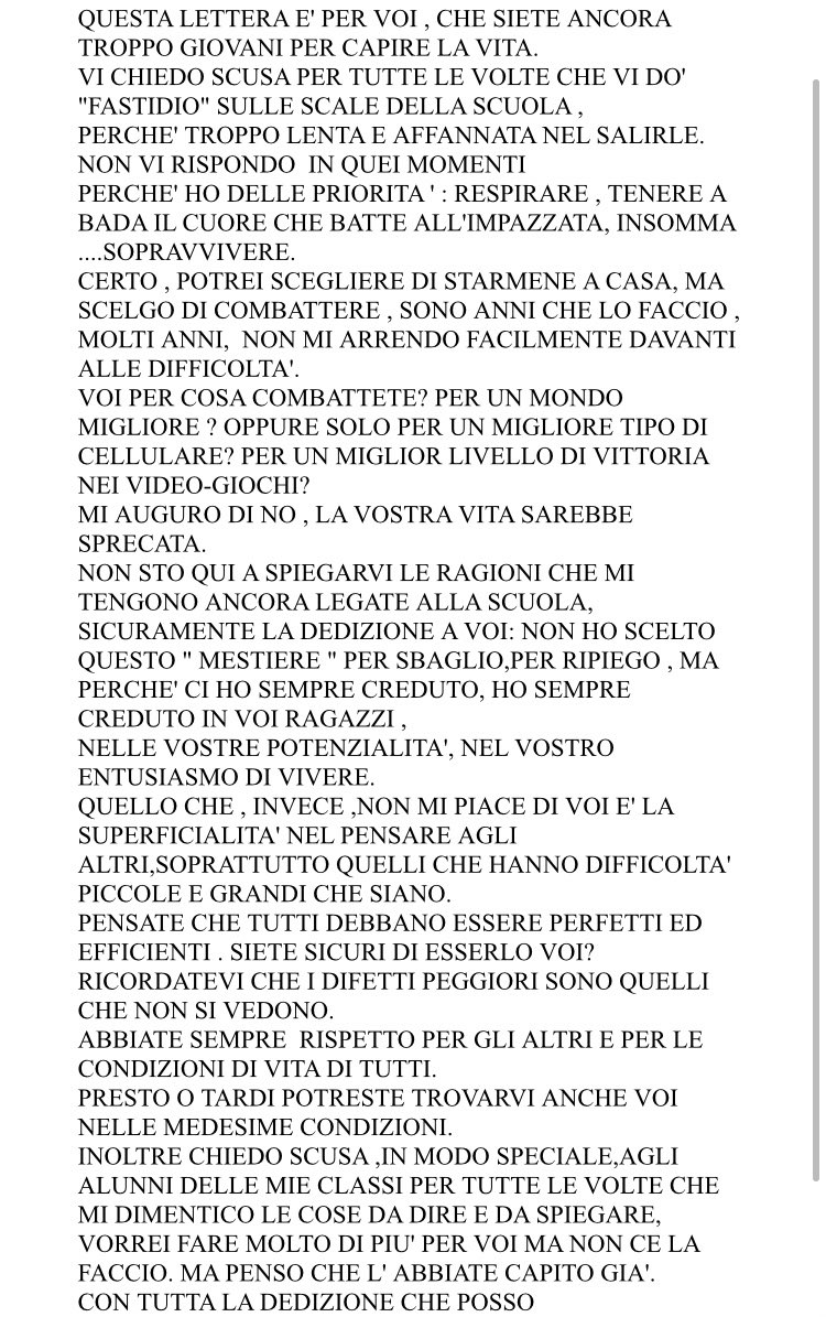 VELLOWARTAE's tweet photo. leggere questo mi ha fatto piangere, una prof che deve essere derisa senza un apparente motivo https://t.co/aKjYLtDZpz