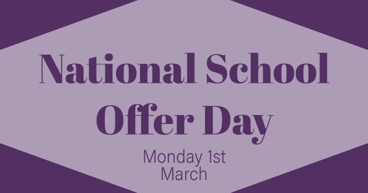 FurnessAcademy's tweet photo. National Offer Day for Year 6 students is on Monday 1st March.

We look forward to welcoming the new cohort of students to be part of our #FurnessFamily 

Good luck! https://t.co/9eX4YNFlRr