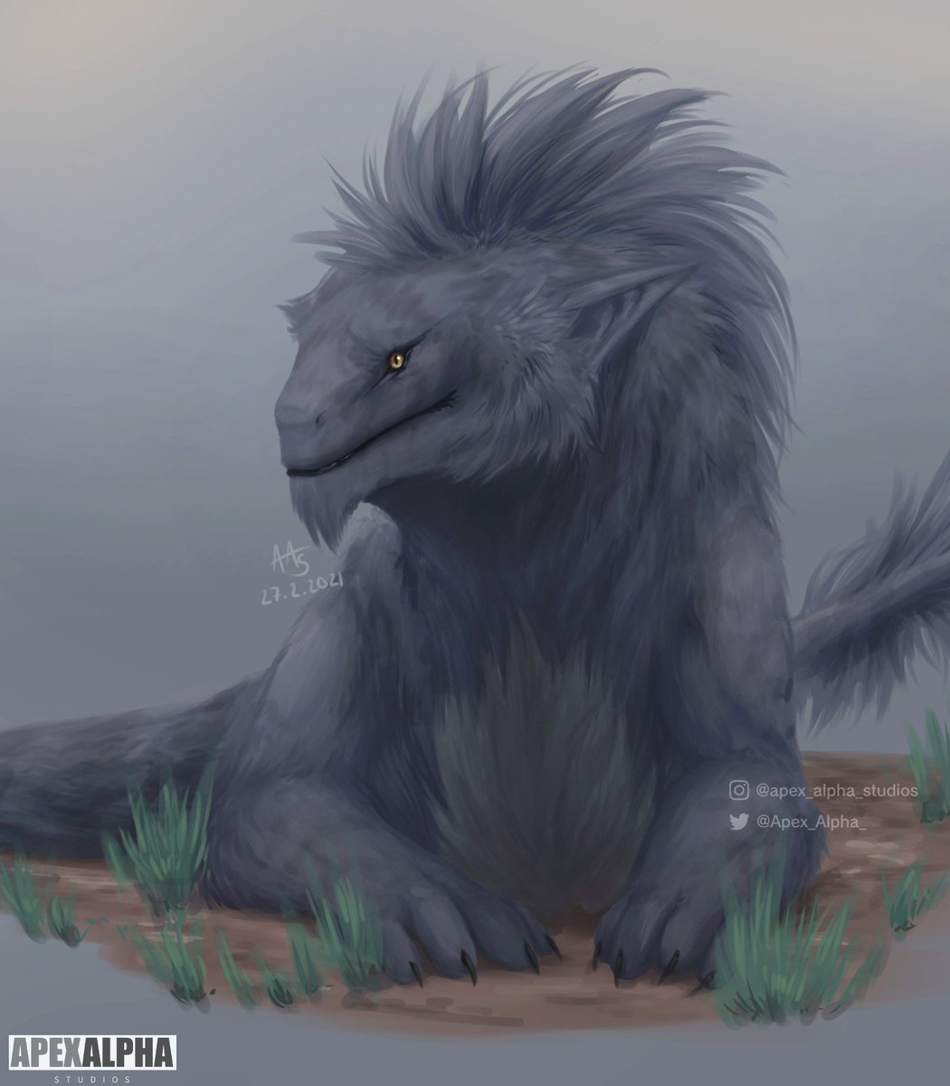 My attempt at lineless art!
Was fun to do. Might try this again in the future :D
#creatureart #creaturedesign #originalspecies #originalcharacter #originaldesign https://t.co/a8u61dLJQ6