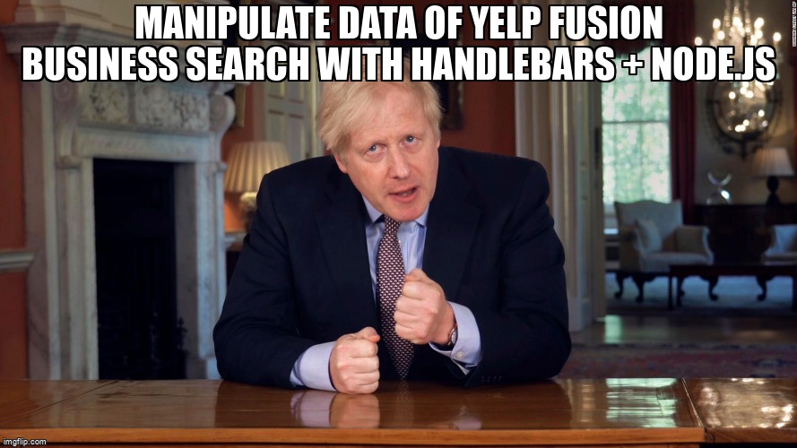 overflow_meme's tweet image. Manipulate data of yelp fusion Business Search with Handlebars + Node.js stackoverflow.com/questions/6640… #handlebarsjs #yelpfusionapi #javascript #nodejs