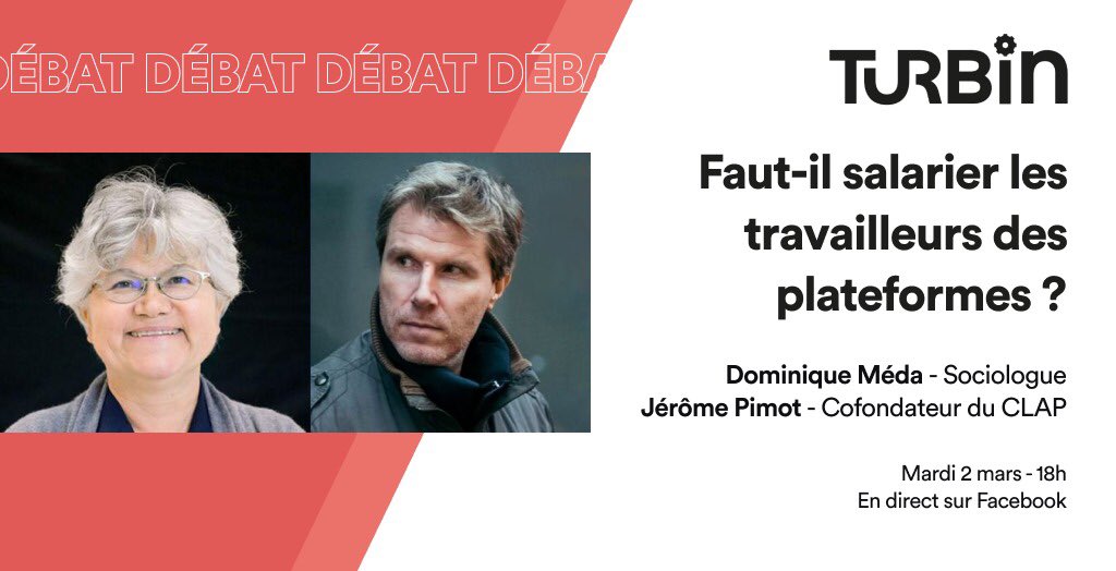 Mardi soir 1e épisode de notre série de débats entre auteurs et travailleurs, confrontant analyse &amp; retours du terrain, sur une actualité : faut-il salarier tous les travailleurs des plateformes ? Inscrivez-vous ! fb.me/e/1eWoQNFuV