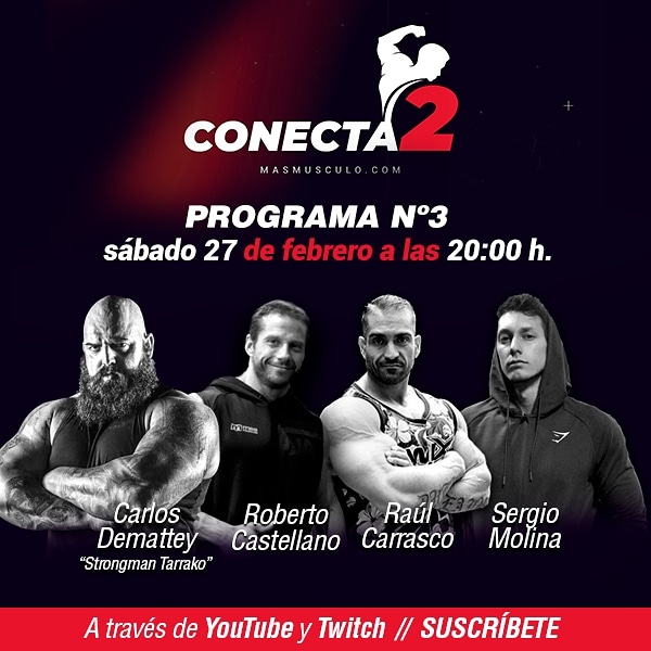 masmusculo's tweet photo. 🔴ESTAMOS EN DIRECTO!!! 🔴
https://t.co/Bxc6BxdS3c
Entra y disfruta de nuestro 3 Programa Conecta2.
🔴𝗖𝗢𝗡𝗘𝗖𝗧𝗔𝟮 🔴
 ❞𝗡𝘂𝗲𝘃𝗼 𝗣𝗿𝗼𝗴𝗿𝗮𝗺𝗮❞
𝗘𝗦𝗧𝗥𝗘𝗡𝗢❗
𝗦𝗮𝗯𝗮𝗱𝗼 27 𝗱𝗲 𝗙𝗲𝗯𝗿𝗲𝗿𝗼 𝗮 𝗹𝗮𝘀 𝟮𝟬:𝟬𝟬𝗵.(Hora Española)
#DIRECTO #healthy #gym #Motivation https://t.co/5s38XeGcJX