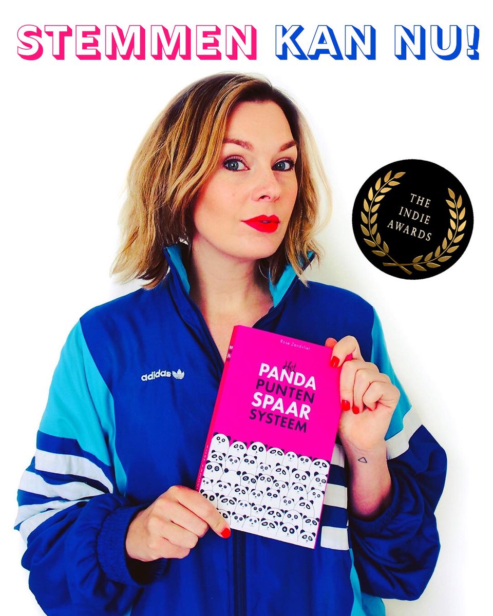 Dit weekend is het laatste moment om te stemmen op Het Pandapunten Spaarsysteem voor #TheIndieAwards (in 2 categorieën: Beste Boek en Mooiste Cover) Help a girl out en stem 😘 >  theindieawards.nl/stem/