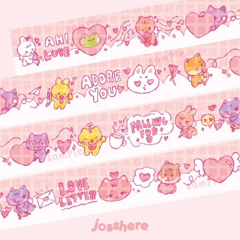 hi everyone, sorry i haven't been active. horanghae stamp and washi tape pre-orders were going to end yesterday, but i've extended it to tonight, 10:10pm pst. thank you ^^