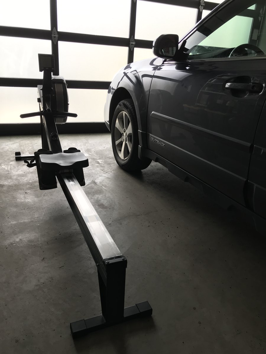 #850challenge #SockItToKidneyDisease update. 230k down, 620K to go. Nice to get a sub 2:09/500m split for today's 10K. Pity I don't have as nice views as <a href="/SusanQuaggin/">Susan Quaggin</a> 😉