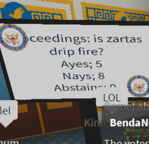 Last night, the U.S. Senate passed all nominees on the Executive Agenda, as well as the following bills:

S. 298 -Elections Resolution ✅
S. 372 -Christian-Islam Values Act ✅
S. 373 -National Ished Day Act ✅
S. 302 -Improved Protection Act ✅
S. 371 -Enhanced Protections Act✅