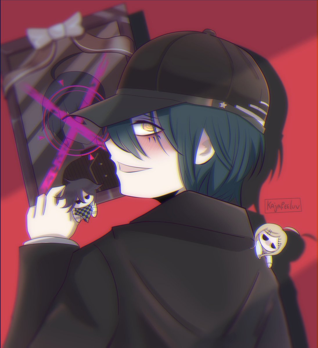 Shuichi Saihara Fanart Pregame Mastermind Shuichi Danganronpa Danganronpa Characters Danganronpa V3 The Following Set Are Unofficial Half Body Sprites Cropped From Shuichi S Full Body Sprites In Order To Give Him
