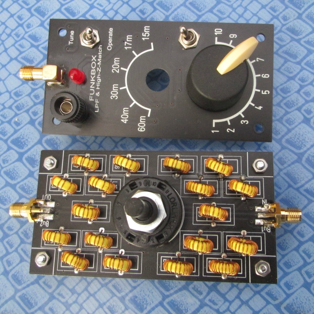 FUNKBOX_'s tweet image. Two in one #funkbox #multiband filter and High Z-Match combination - available now at funkbox-shop.de #hamr #hamradio