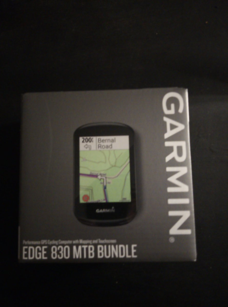 LiamDuffy1607's tweet photo. Eventually decided on a Navigation device. Settled on a Garmin Edge 830 with the MTB Dirt Bundle. Great deal from Ace Bicycles in Burpham. Great shop with a fantastic customer service ethic and as I never tire of saying - The Internet won't fix my bike. #SupportyourLBS https://t.co/IVGjxp7X2J