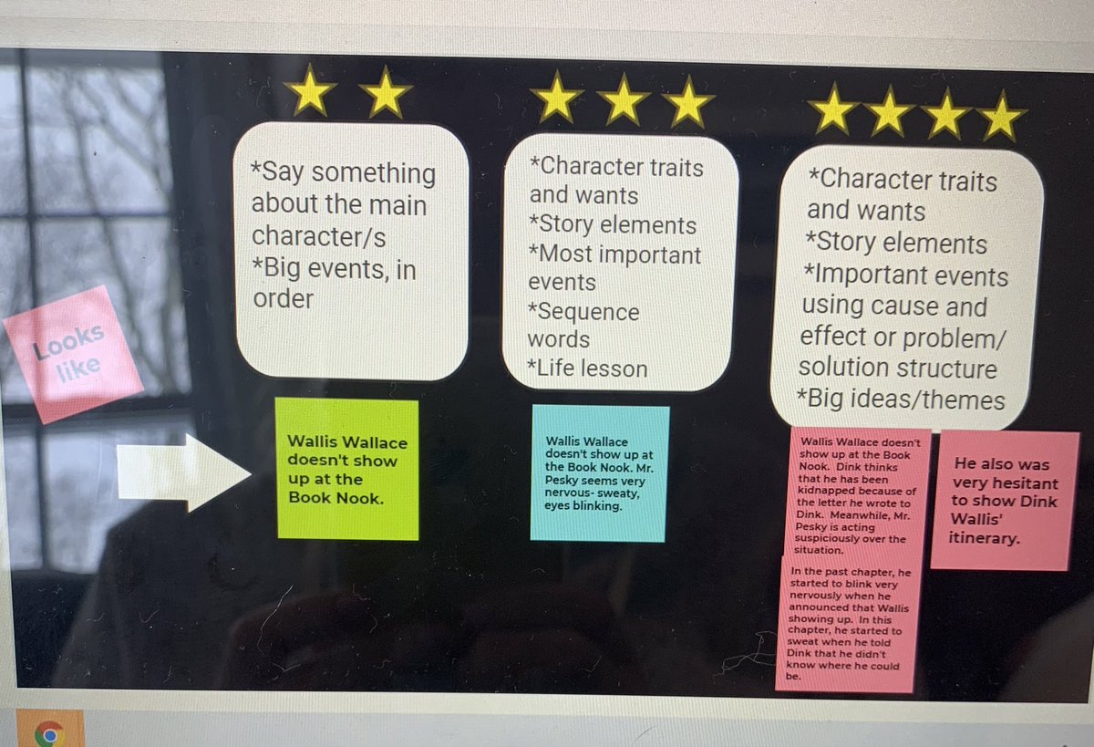 christineneskie's tweet photo. Virtual conferring toolkit for 3rd grade mystery unit! #tcrwp https://t.co/9ebbvJ7les