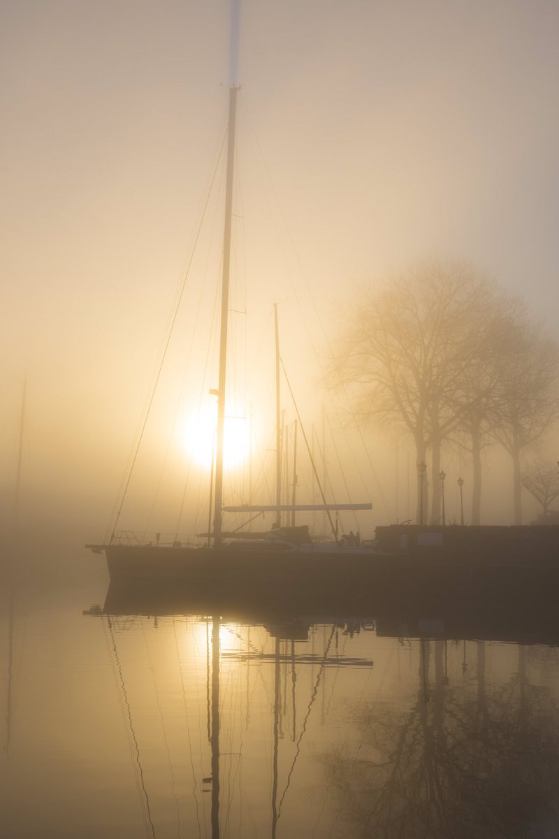 Mistig #Middelburg vanmorgen... #mist #foggymorning #nikon #sunrise