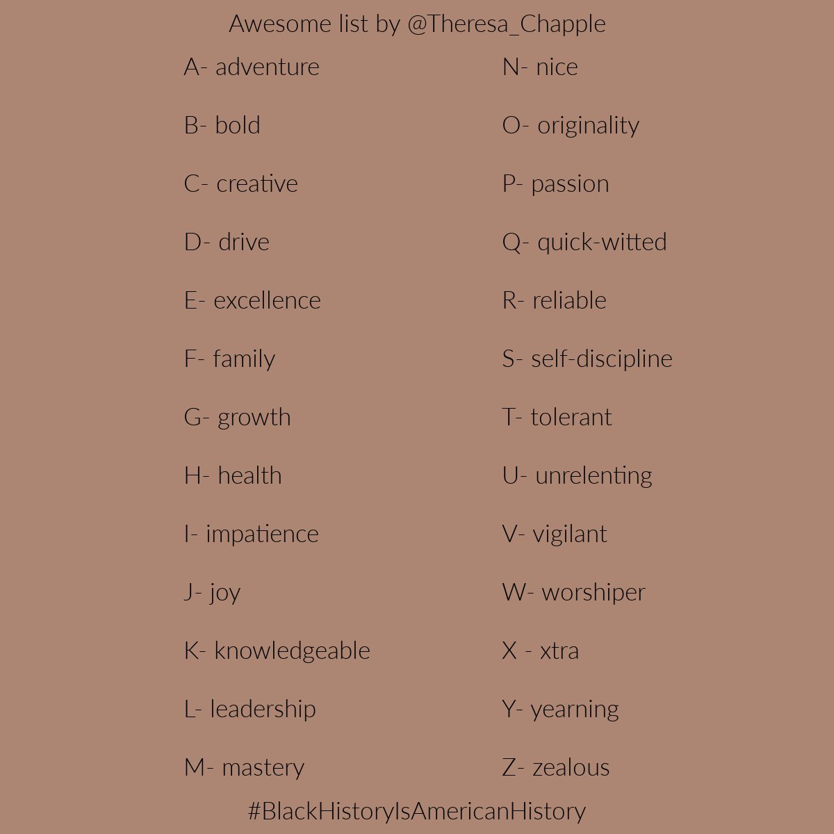 BigGreenPen's tweet image. X is for Xtra. 
Let&apos;s go with someone who brings EXTRA energy, perspective and passion to her work. I especially &amp;lt;3 her hashtag #ProvideSolutions.
&quot;America is browning. Social justice demands that our leadership browns, too.” - @QaadirahAbdur_R
#BlackHistoryIsAmericanHistory