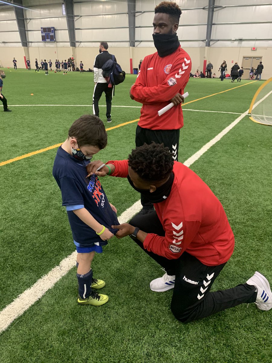 MichiganStarsFC's tweet image. Autograph signings earlier today ⭐️