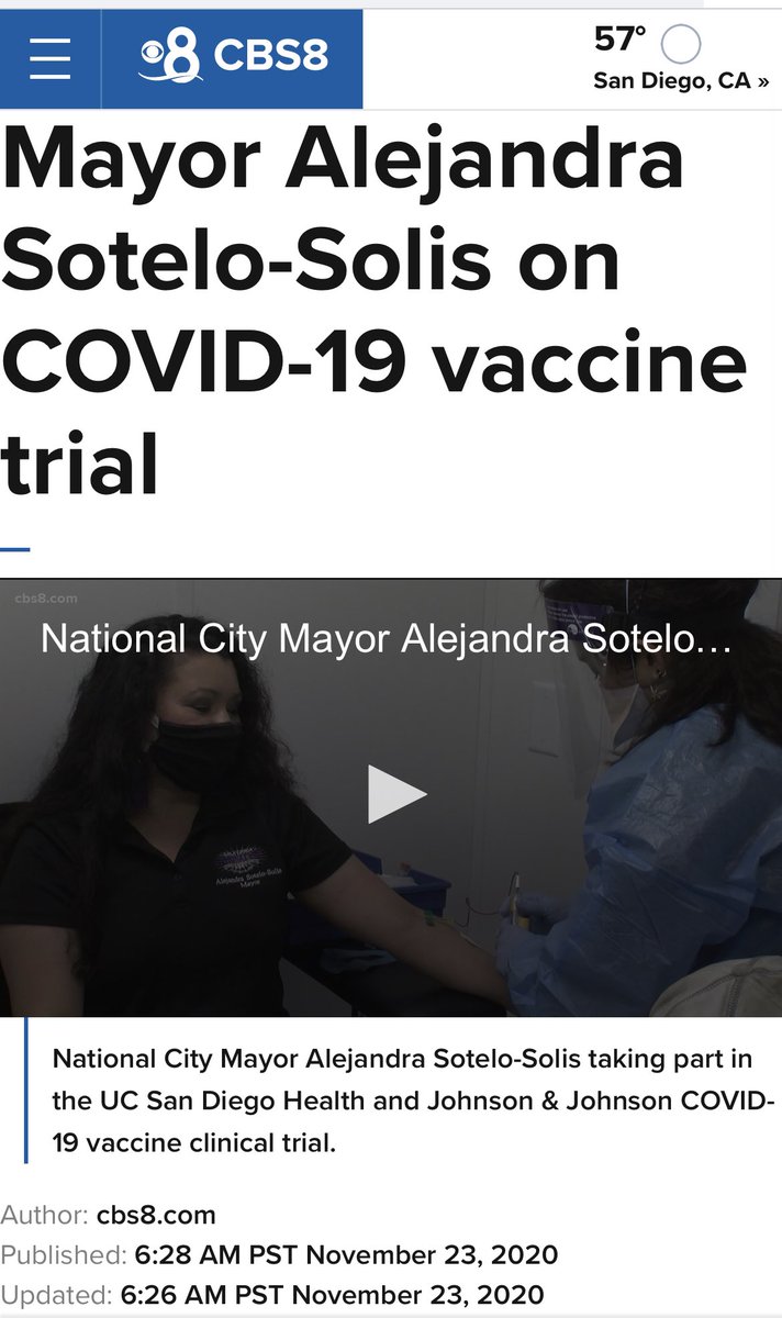 alesotelosolis's tweet image. It’s official &amp;amp; I’m proud to have been part of this effort! #JohnsonAndJohnson vaccine has received official FDA emergency approval! #OneAndDone 💉 🤟🏽 #ThreeOptions @jandjcares @UCSDnews @UCSDHealth 

#StrongerTogether 💜 👊🏽#ProudVaccineTrialParticipant 

apnews.com/article/ap-top…