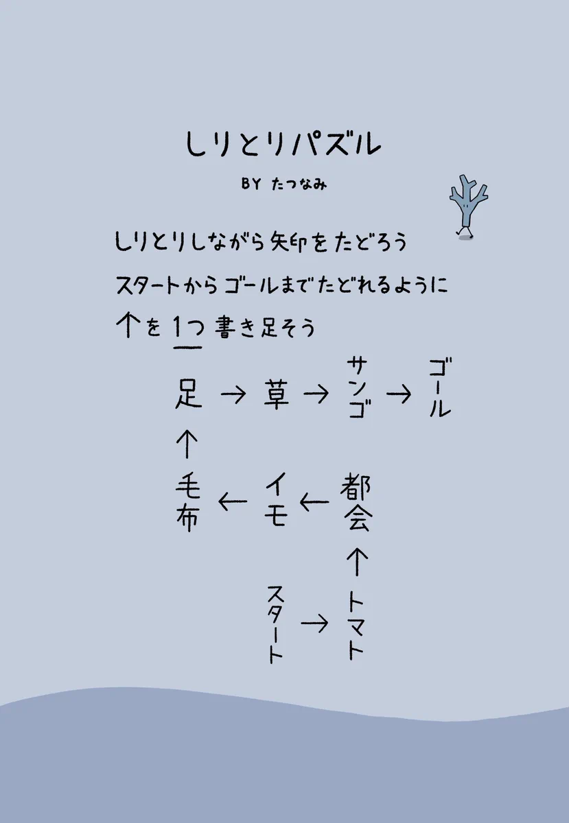 難問だけど解ければすっきり！頭を柔らかくして挑んでみて！