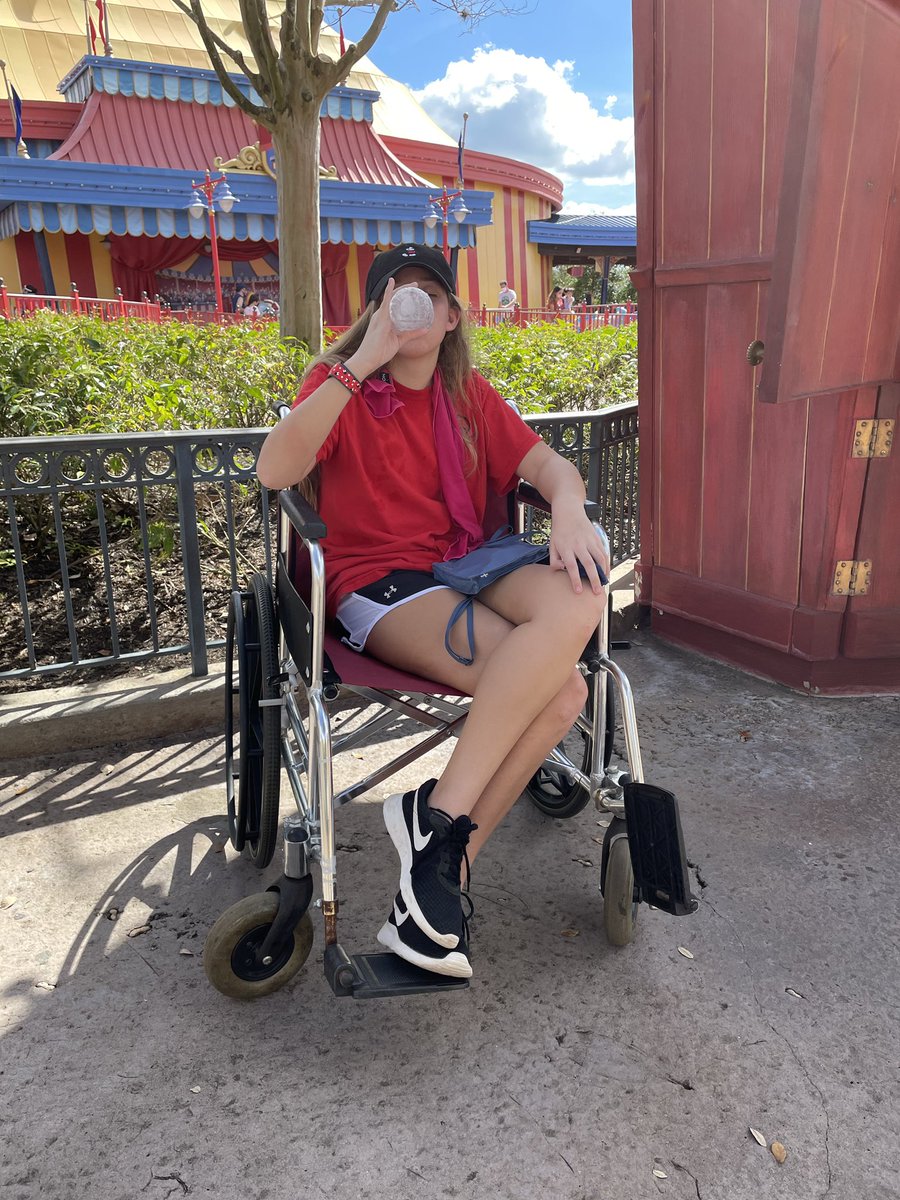 mumtokatie's tweet photo. Nate, Omar, Casey, Bridget, and the many cast members whose names I didn’t write down at Dumbo did a thing today...they kept my daughter safe after a scary seizure due to dehydration. There is magic in this place, and they are amazing. #castcompliment #wdwtoday #everydayheroes https://t.co/CJGTPFTriA