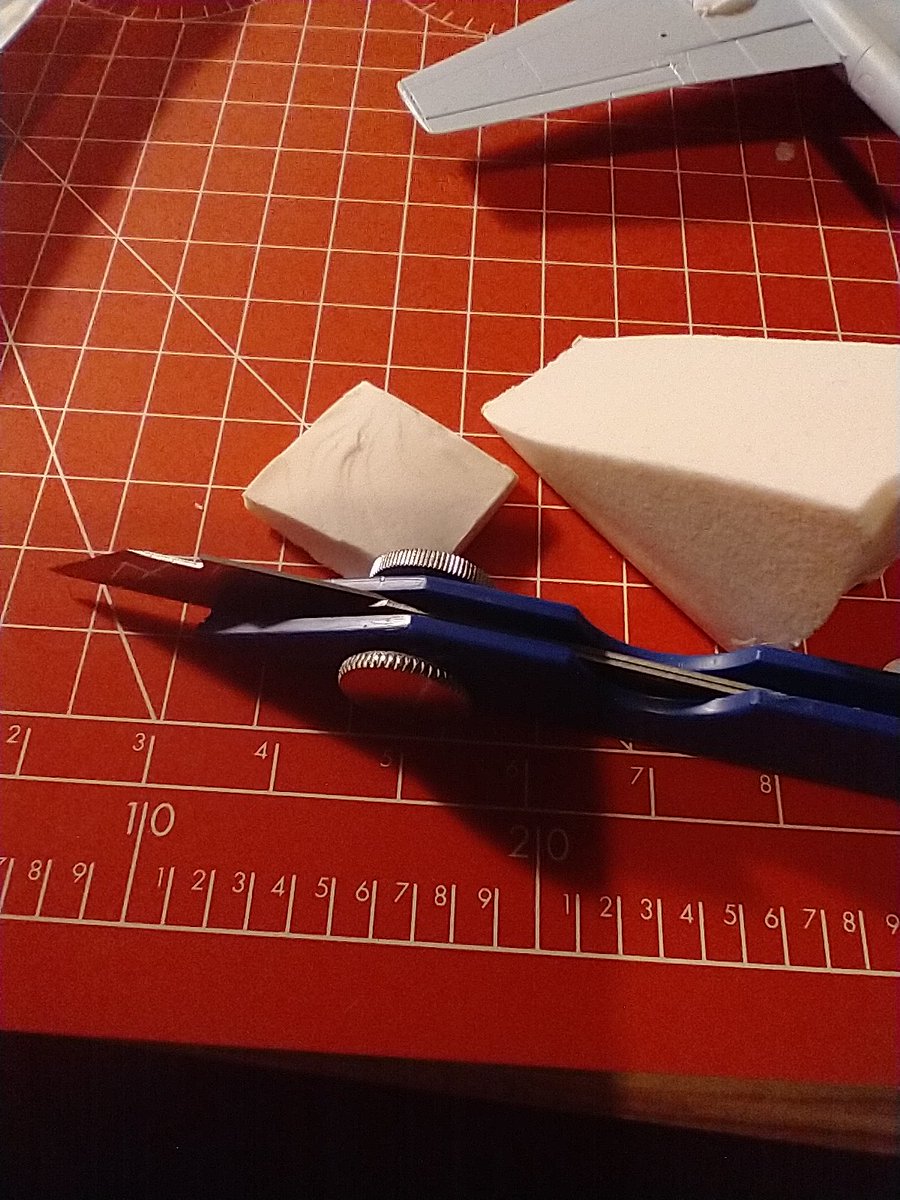 "Oh, you've got make-up applicator sponges? Cool. It's good when a chap gets in touch with his fem WHAT THE HELL ARE YOU DOING WITH THAT KNIFE?""Carving little chunks to mask the wheel wells. Why, what did you think I wanted these sponges for?""I... You know what? Never mind."