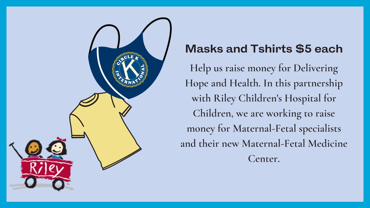 Inckiofficial's tweet photo. This weekend we are also raising money for Delivering Hope and Health in partnership with Riley Children's Hospital.  In return for your donation, you can order a mask, t-shirt, or embarrass your favorite board member. All donations can be sent through Venmo to @incki. https://t.co/a9WxjPnXSq