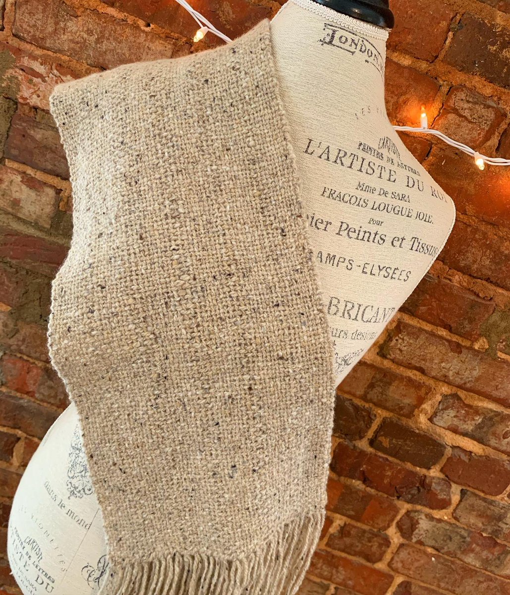 designs_emily's tweet photo. Off the loom: 100% Merino wool from Donegal, Ireland spaced warp scarf. 🍀🐑 #weaving #handwoven #slowfashion #scarf #artisan #textiles #donegal #merinowool #wool #ireland #irish #loom #weavingstudio #decaturalabama #decatural #shopsmall  #smallbusiness https://t.co/RPW9gcVVop