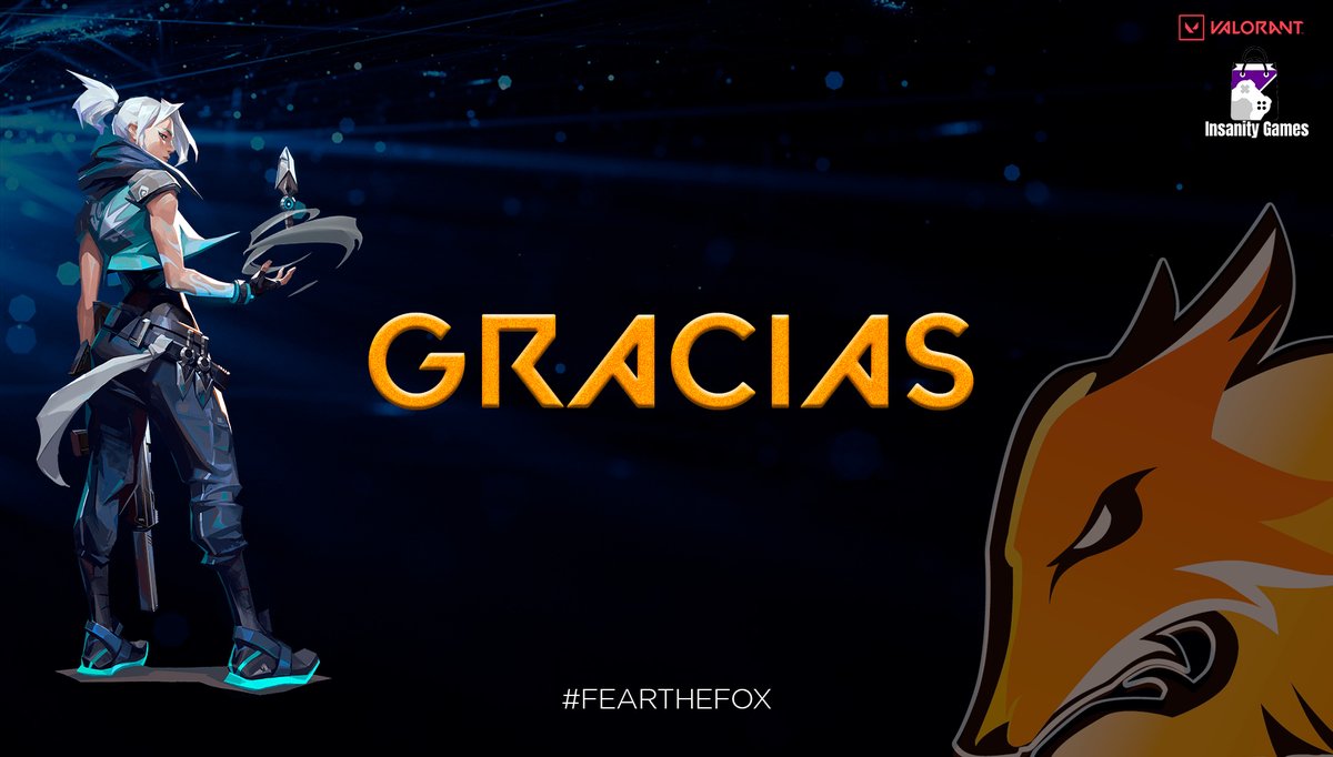 [#VALORANT]

📢COMUNICADO OFICIAL📢

QUEREMOS DAR LAS GRACIAS A ESTAS GRANDES PERSONAS 

@EdencioTV 
@stormshadow_666 
<a href="/matiillanes1_/">matias</a> 
<a href="/cakeruboi/">Aleix Canals</a> 
<a href="/Coslta/">cos1</a> 

EL TIEMPO QUE HAN DEDICADO A ESTE CLUB Y LAS ALEGRIAS QUE NOS HAN DADO , SIEMPRE SERAN PARTE DE LA FAMILIA DE LOS ZORROS🦊