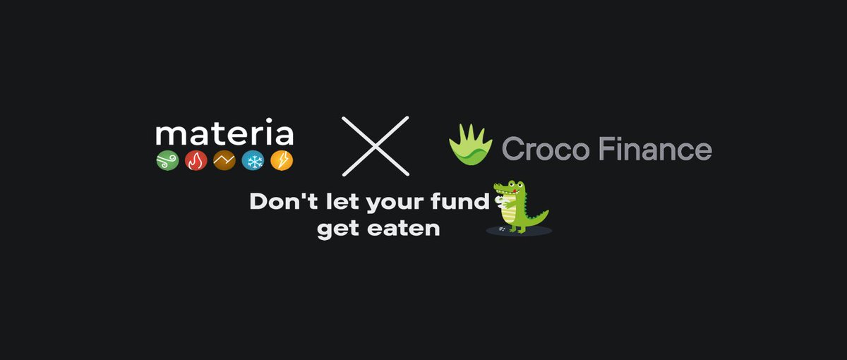 To monitor your liquidity pool position, to know how much you have earned and how much you have paid in transactions check out <a href="/CrocoFinance/">Croco Finance</a>, they now support Materia!

P.S: starting from Monday LM program will be active! 
Check it out: materia.exchange