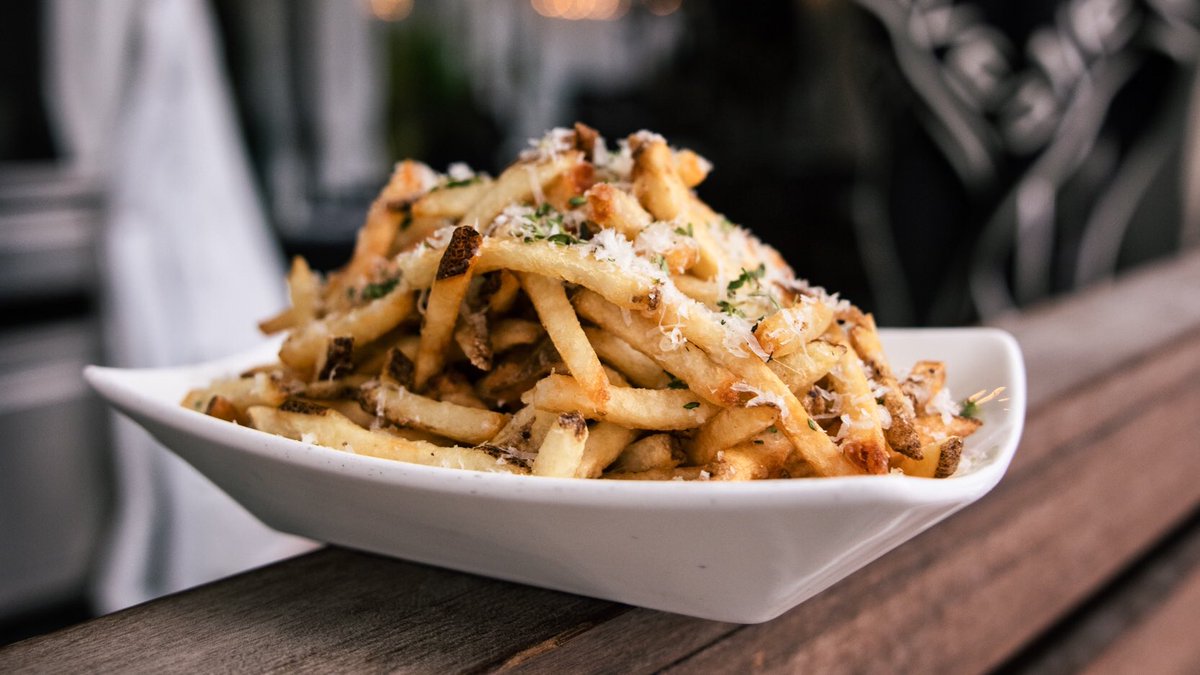 Order our Truffle Parmesan Fries on e11even.ca or Uber Eats.