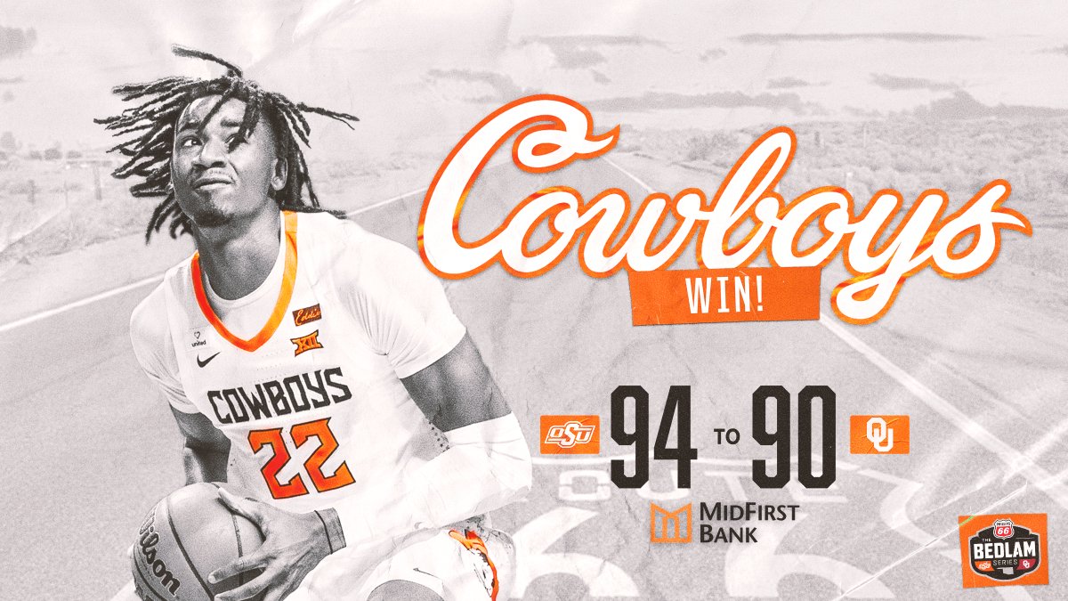 OT Bedlam W for the Cowboys‼️ <a href="/Phillips66Gas/">Phillips 66 Gas</a>

<a href="/MidFirst/">MidFirst Bank</a> | #GoPokes