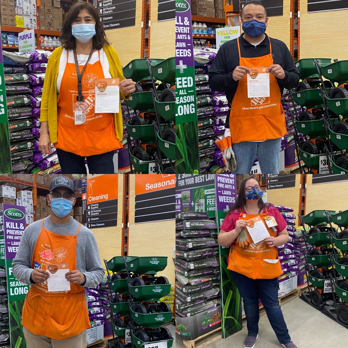 #THD0580 wants to give our some of our associates a big thank you for sticking through &amp; being team players through last weeks snow storm! thank you for coming in every day &amp; making sure our customers are taken care of! #PowerOfTheGulf
#OurSuperheros 
#TheBestOfTheBest